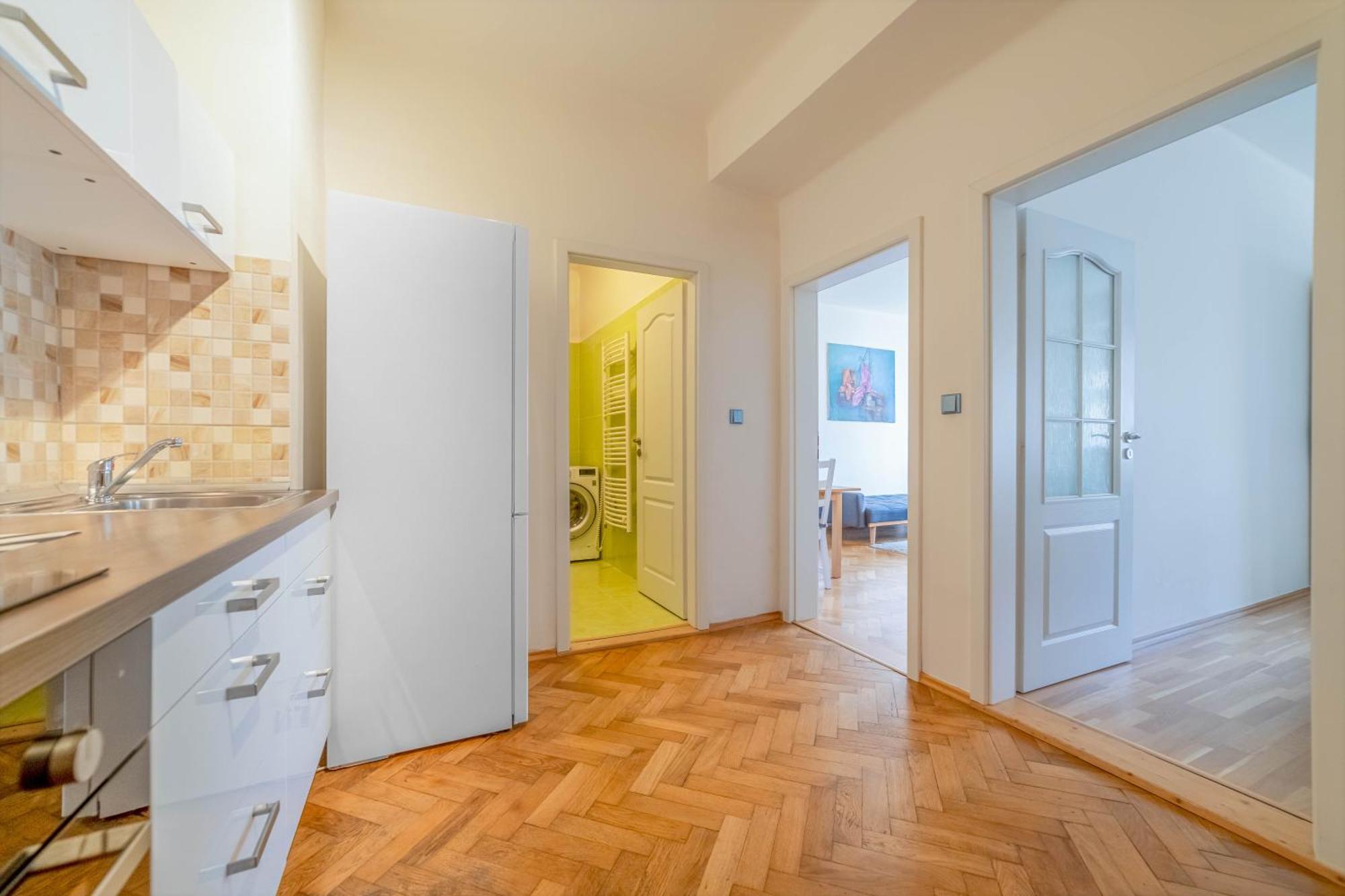 Apartment Spacious Central Budget-friendly By Rentez Prague